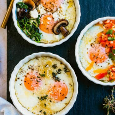 Baked eggs