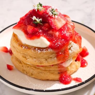 Strawberry Shortcake Pancakes