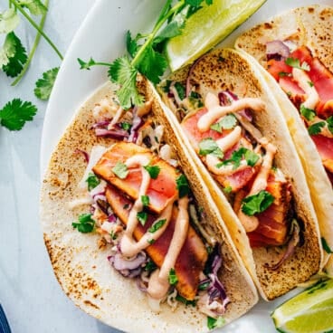 Tuna tacos